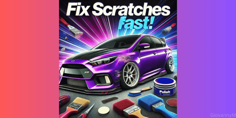 How to remove a scratch from a car