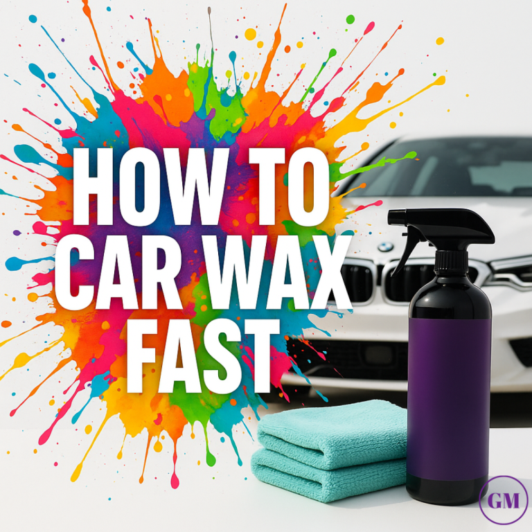 How to car wax fast Featured